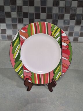 Kate Spade Lenox Oleander Avenue Pink Accent Plate 9"